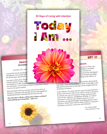 Today I Am... 30 Days of Living with Intention - Downloadable Version