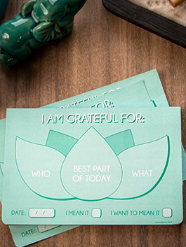 "I am Grateful for...An Inspiration Notepad