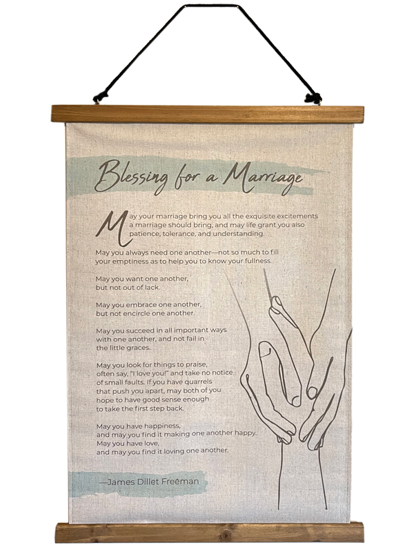 Blessings for a Marriage Wall Hanging