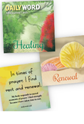 DAILY WORD Affirmation Cards: Healing