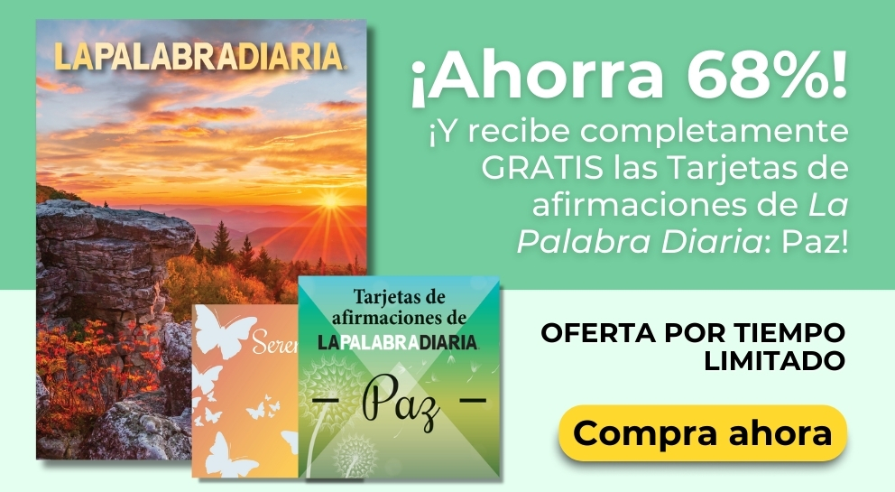 &iexcl;Ahorra 68%! &iexcl;Y recibe completamente GRATIS las Tarjetas de afirmaciones de La Palabra Diaria: Paz! - Compra ahora